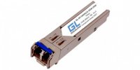 Gigalink Модуль SFP, 1Гбит/c, два волокна SM, 2xLC, 24 дБ (до 80 км) -40C GL-OT-SG24LC2-1550-1550-I