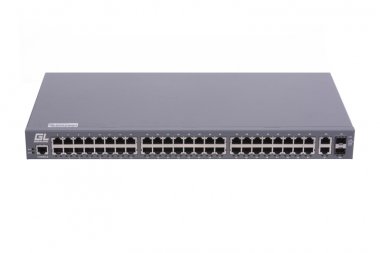 Фотография товара 'Gigalink Управляемый коммутатор L2 48 BASE-TX 10/100Mb/s портов, 2 10/100/1000 BASE-TX, 2 SFP 1000Mb/s GL-SW-F204-50'