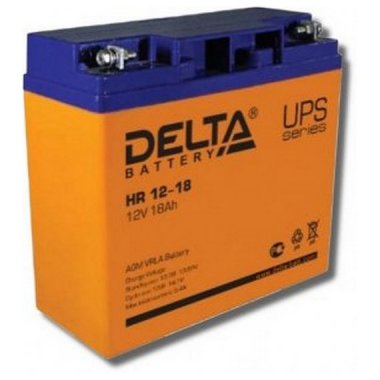 Фотография товара 'Gigalink Аккумуляторная батарея Delta HR 12-18 (12V / 18Ah), HR12-18'
