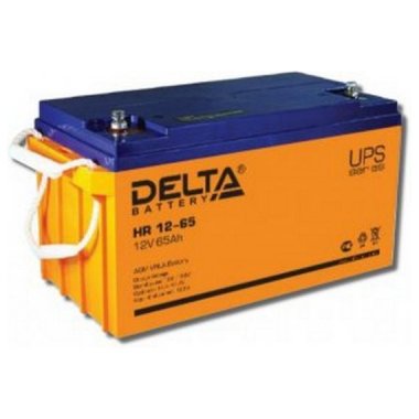 Фотография товара 'Gigalink Аккумуляторная батарея Delta HR 12-65 (12V / 65Ah), HR12-65'