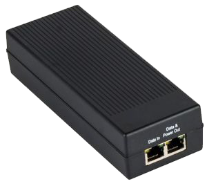 Фотография товара 'Gigalink Инжектор PoE, 1Гбит/с, 802.3at High Power, внутренний блок питания GL-PE-INJ-AT-G-B'