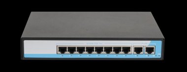 Фотография товара 'Gigalink Коммутатор неуправляемый, 8 PoE (802.3af) порта 10/100Мбит/с, GL-SW-F005-08P'