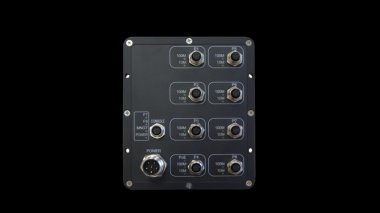 Фотография товара 'Gigalink Управляемый коммутатор 8-портовый, с поддержкой питания по PoE, с разъемами M12 GL-SW-F202-08P(M12C)'