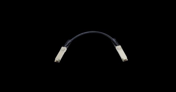 Фотография товара 'Gigalink Кабель соединительный оптический 850нм QSFP 40Гб/с (5м), GL-CC-QSFP40-050-AOC'