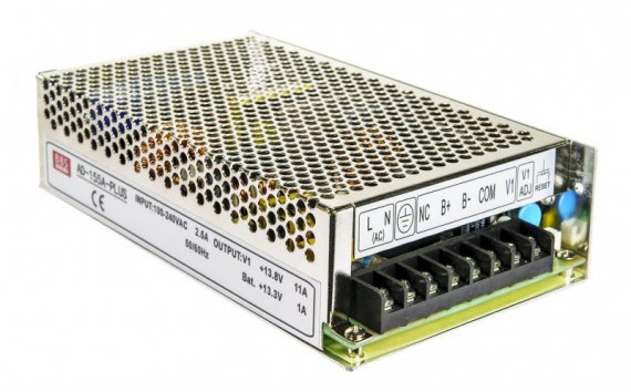 Фотография товара 'Gigalink Преобразователь питания с функцией UPS MW, AC/DC, 150Вт AD-155A'