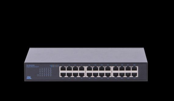 Фотография товара 'Gigalink Коммутатор неуправляемый 24 портов 10/100/1000 мб/с GL-SW-G224'