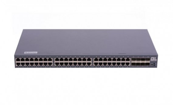 Фотография товара 'Gigalink Управляемый коммутатор L2 48 портов 10/100/1000 BaseT, 8 SFP+ 10G GL-SW-G204-56TC'
