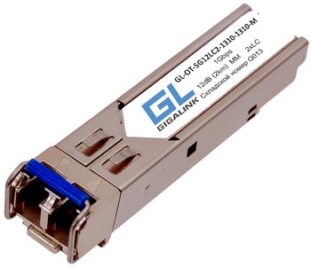 Фотография товара 'Gigalink Модуль SFP, CWDM, 1Гбит/c, два волокна, SM, 2xLC, 24dB GL-OT-SG24LC2-1430-CWDM'