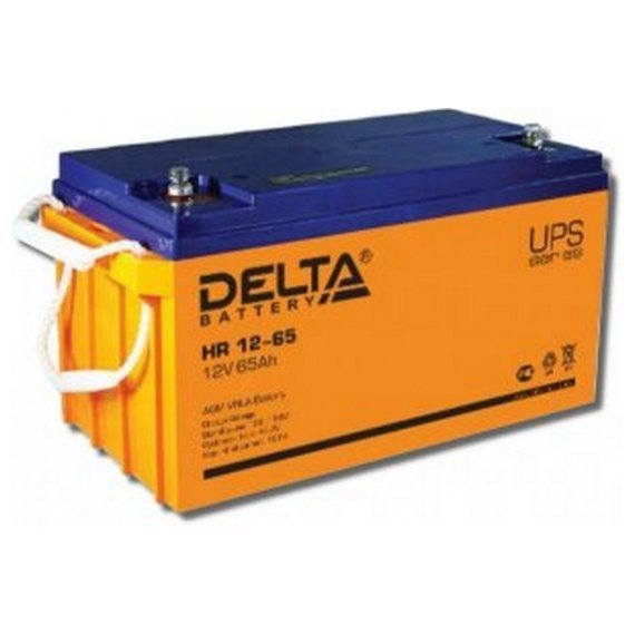 Фотография товара 'Gigalink Аккумуляторная батарея Delta HR 12-65 (12V / 65Ah), HR12-65'