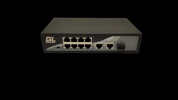 Фотография товара 'Gigalink Коммутатор неуправляемый, 8 PoE (802.3af) порта 10/100Мбит/с , GL-SW-F005-08PS.r2'