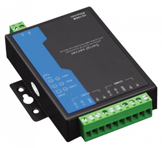 Фотография товара 'Gigalink Преобразователь интерфейсов 2 порта RS485-Ethernet (10/100M) GL-MC-UTPRS2-485'