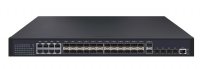 Gigalink Управляемый коммутатор L3 GIGALINK уровня 3, 24 порта 100/1000BaseX SFP, 8 портов 10/100/1000BaseT, 6 портов 1/10GE SFP+, GL-SW-G301-38F