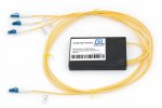 Gigalink Мультиплекcор OADM, одноканальный CWDM, 1м 2.0 мм, COM/EXT SC/UPS, Add/Drop LC/UPS GL-MX-CAD-1510-1570
