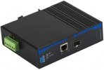 Gigalink Медиаконвертер индустриальный UTP-SFP, 1 порт PoE (802.3af/at) 10/100/1000Мбит/с в 1000Мбит/с GL-MC-UTPG-SFPG-FP-I