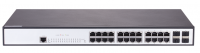 Gigalink Управляемый коммутатор L2 24 Base-T 10/100/1000Mb/s портов, 4 SFP 1000Mb/s GL-SW-G201-28